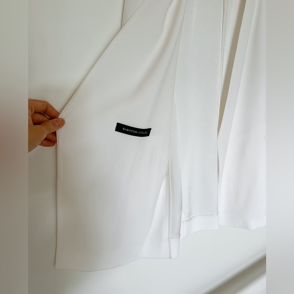 Aritzia Babaton Power Blazer in white, size 2 - Picture 5 of 7